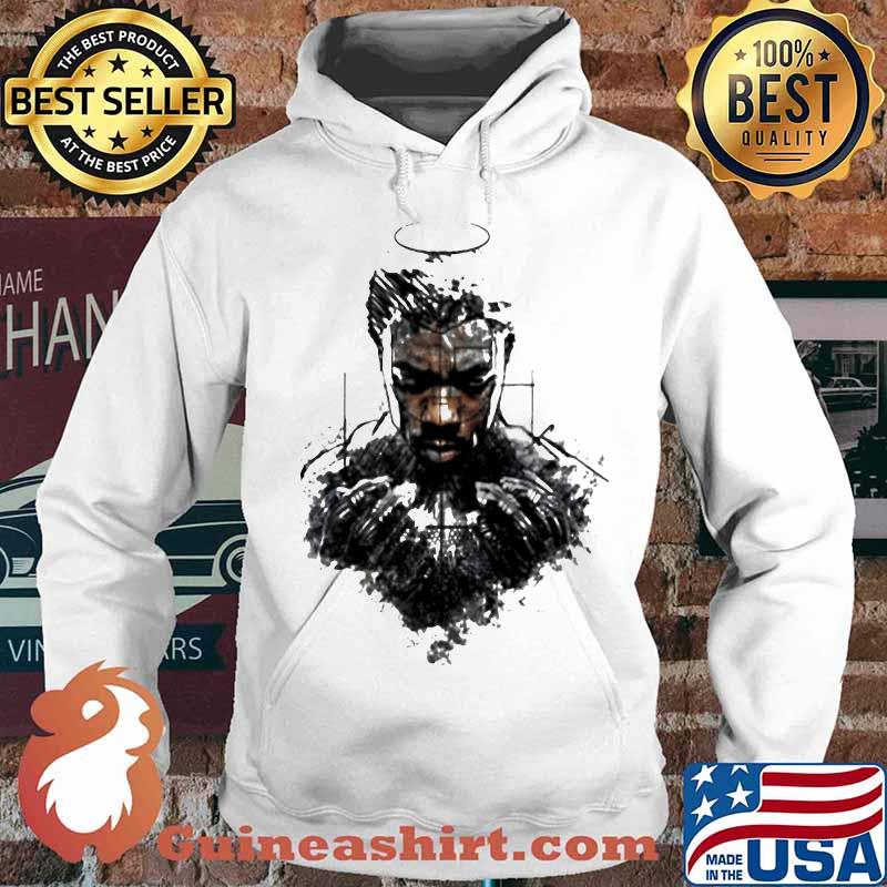 Marvel heroes black panther chadwick rip art s Hoodie