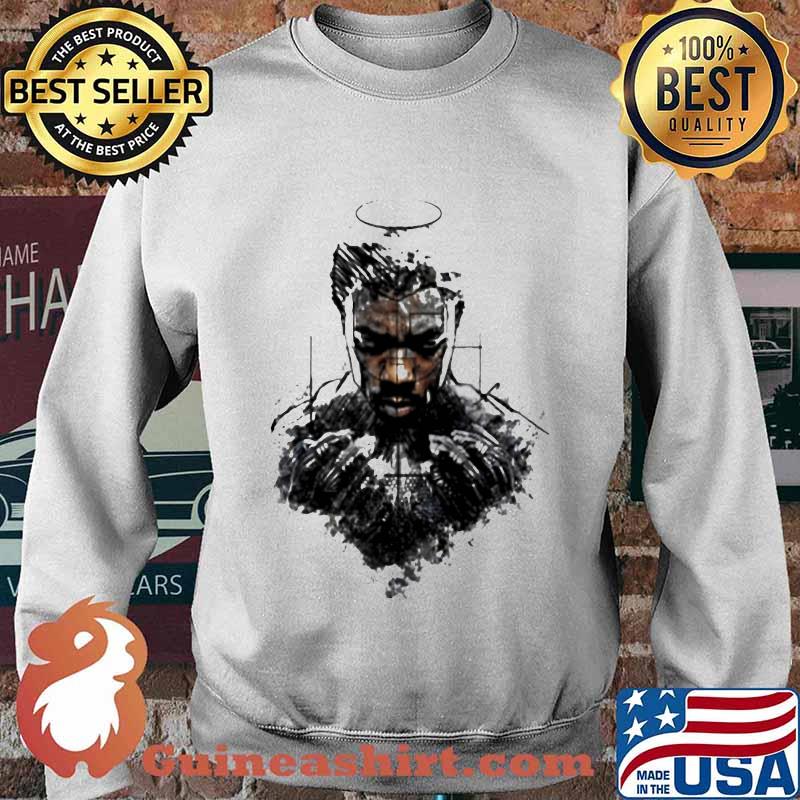 Marvel heroes black panther chadwick rip art s Sweater