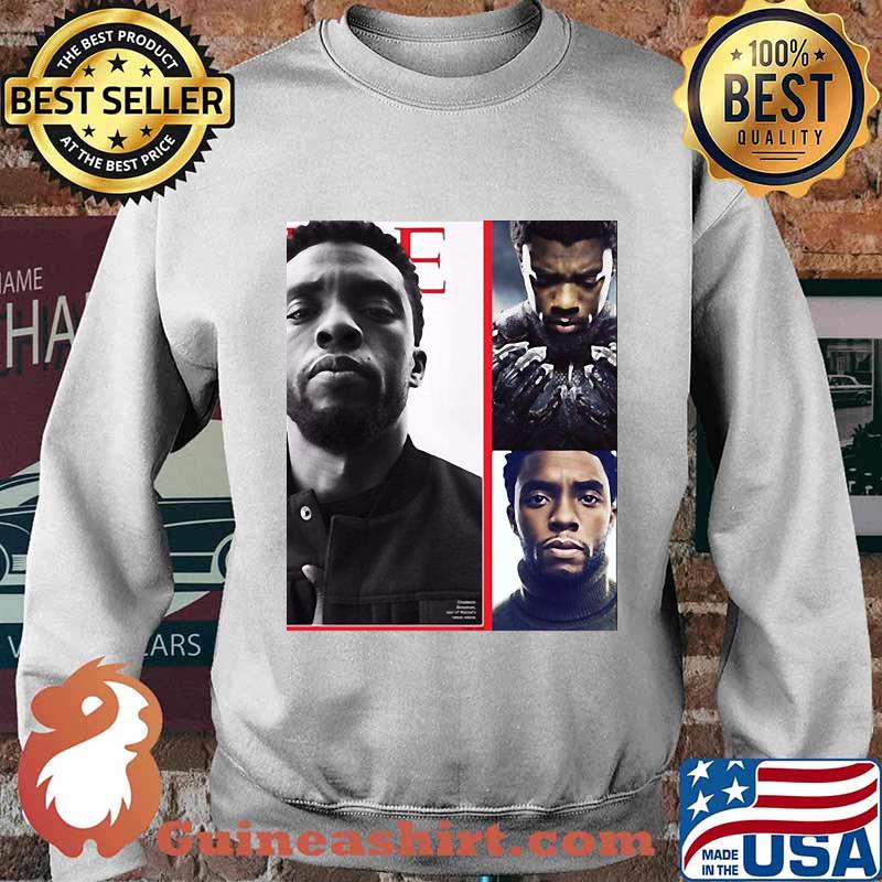 Marvel heroes black panther chadwick rip magazine cover s Sweater