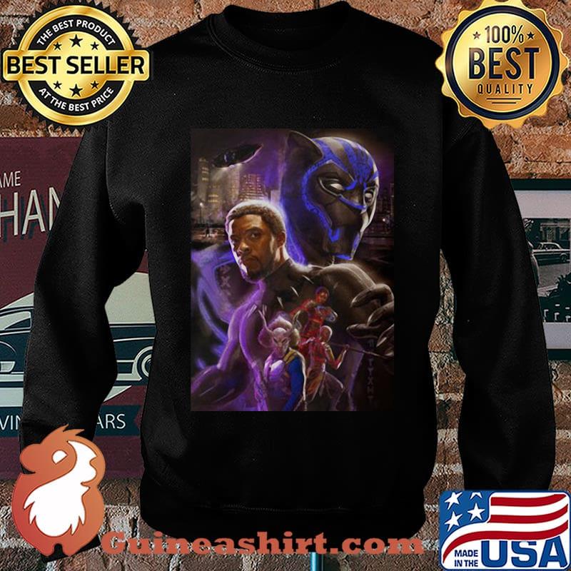 Marvel heroes black panther rip chadwick Boseman actor s Sweater
