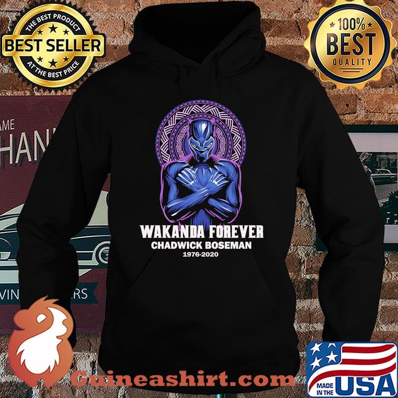 Marvel heroes black panther wakanda forever chadwick 1976 2020 s Hoodie