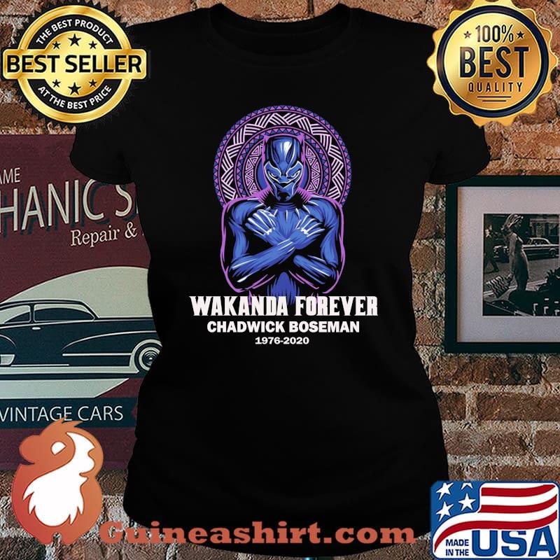 Marvel heroes black panther wakanda forever chadwick 1976 2020 s Laides tee