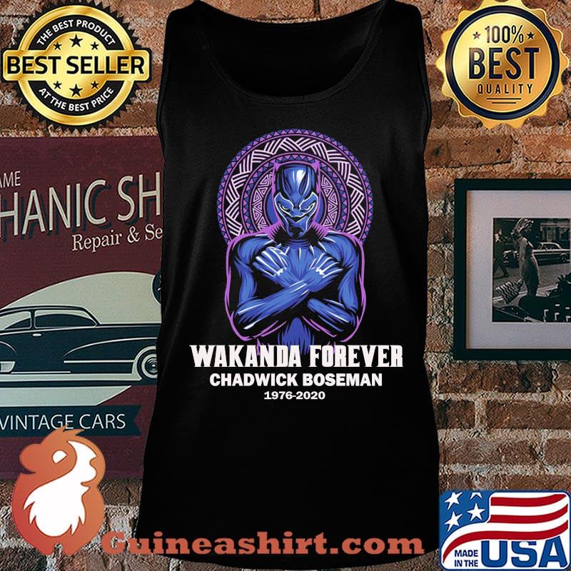 Marvel heroes black panther wakanda forever chadwick 1976 2020 s Tank top