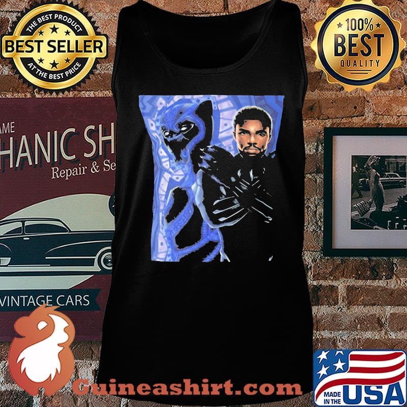 Marvel heroes rip black panther chadwick Boseman s Tank top