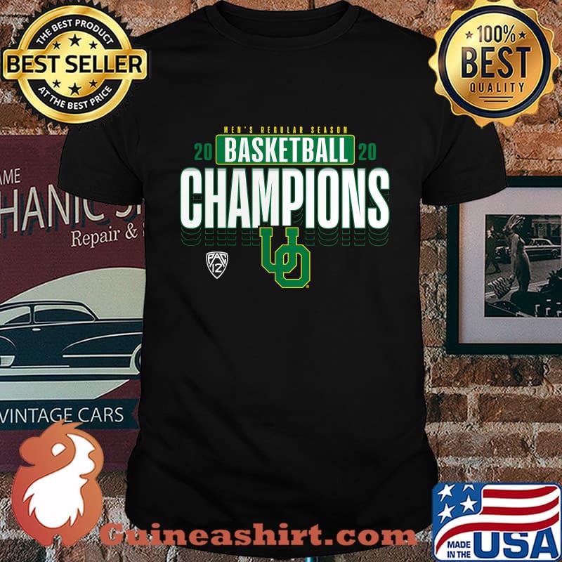 Men's regular season 2020 basketball champions oregon ducks shirt