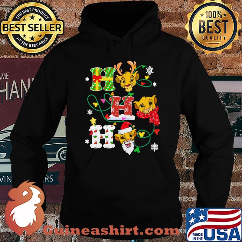 Merry christmas lion king ho ho ho s Hoodie