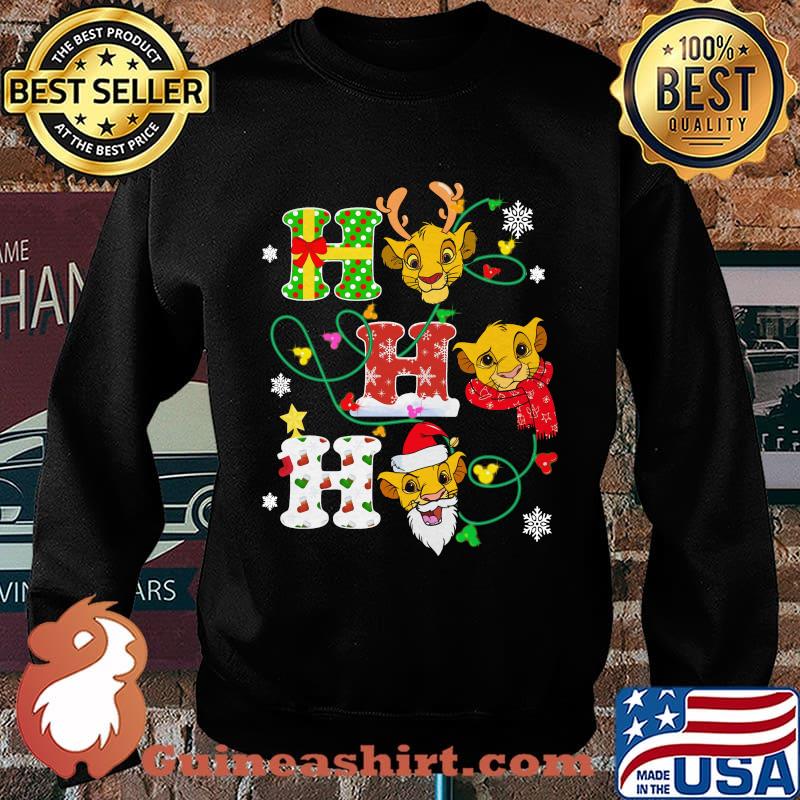 Merry christmas lion king ho ho ho s Sweater