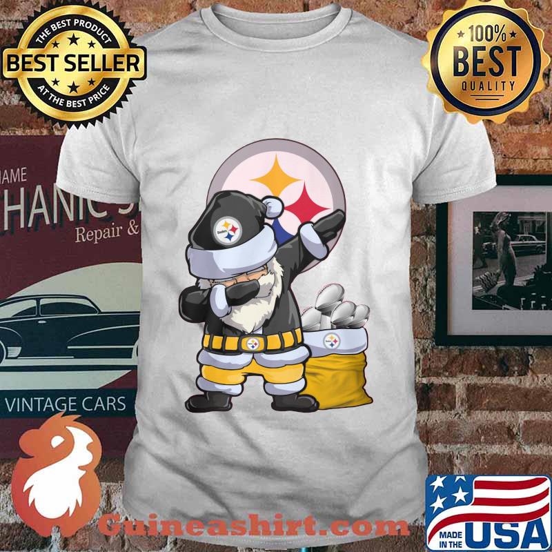 Merry christmas santa claus pittsburgh steelers shirt