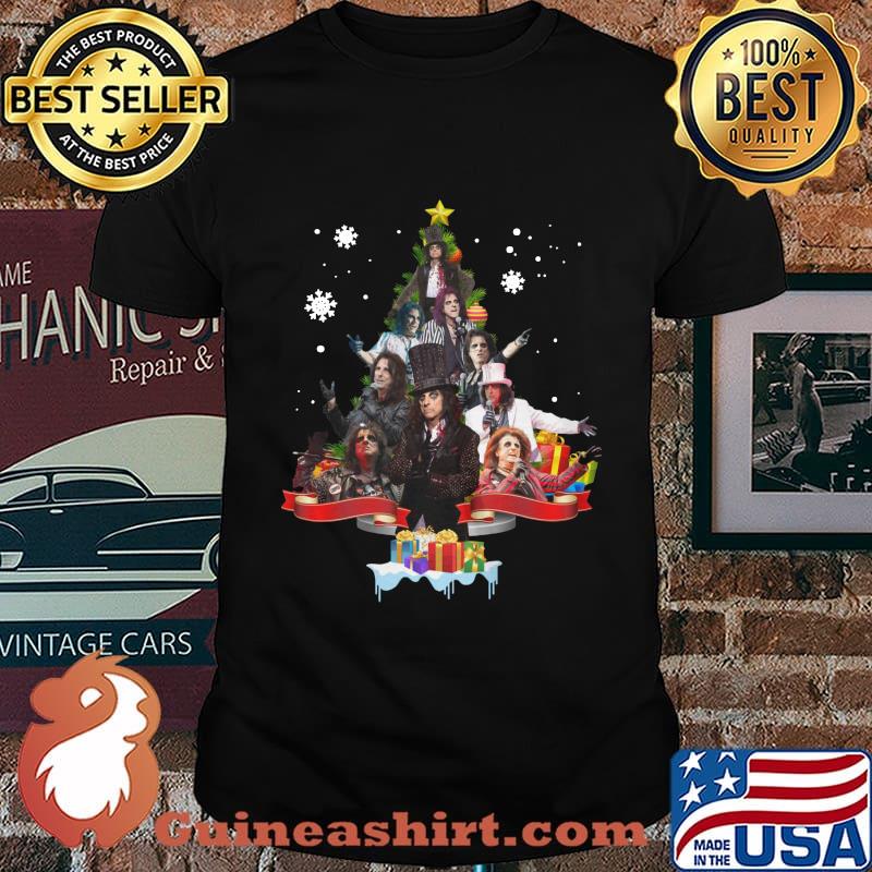 Merry christmas tree alice cooper shirt