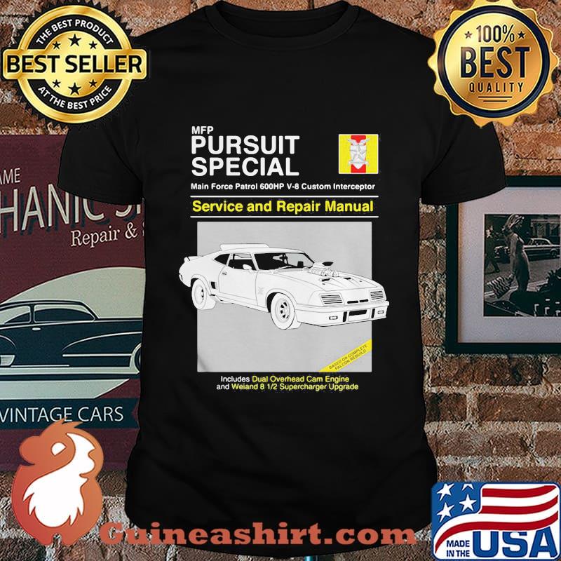Mfp pursuit special main force patrol 600 hp custom interceptor service and repair manual car shirt