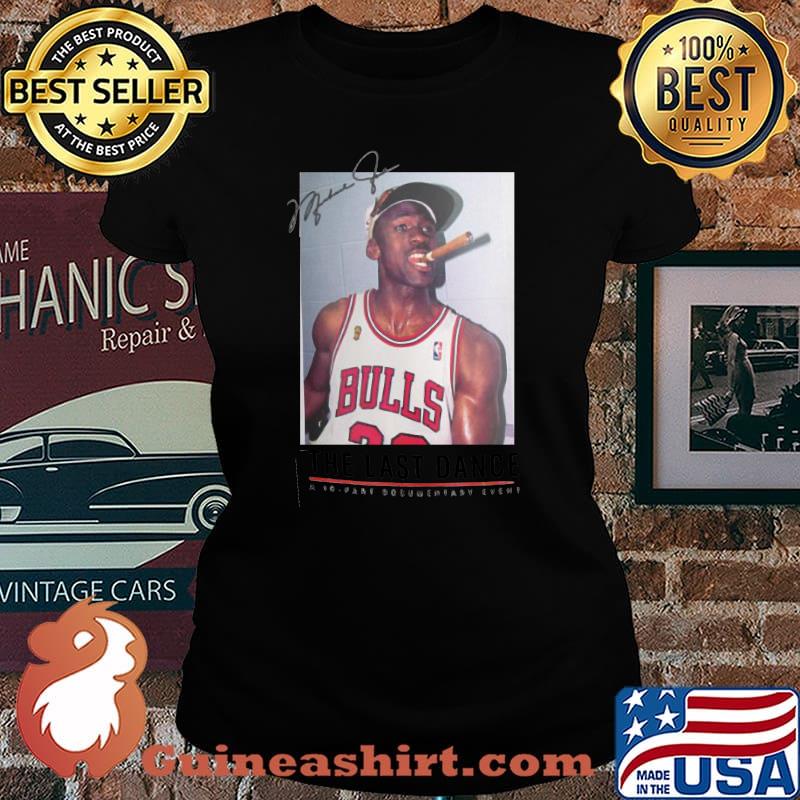 Michael jordan the last dance signature s Laides tee