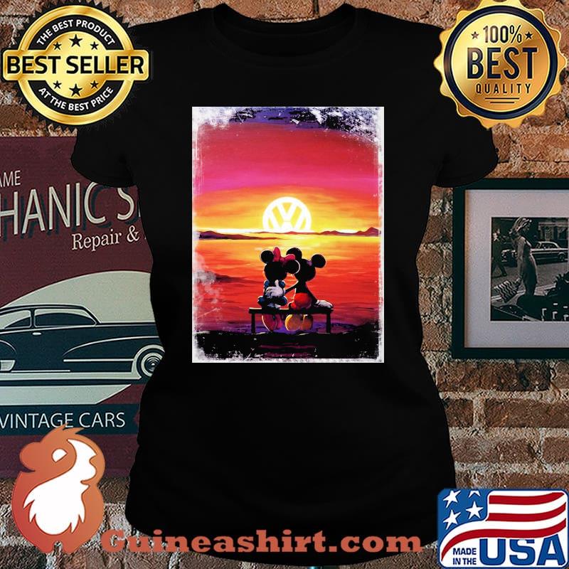 Mickey minnie mouse seeing sunset doctor strange s Laides tee