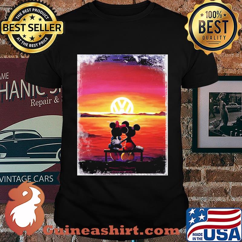 Mickey minnie mouse seeing sunset doctor strange shirt