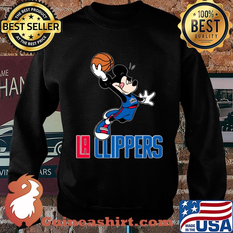 Mickey mouse los angeles clippers basketball s Sweater