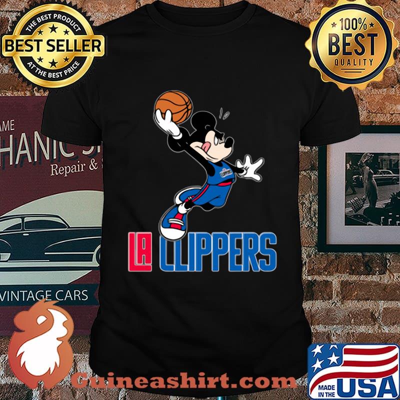 Mickey mouse los angeles clippers basketball shirt