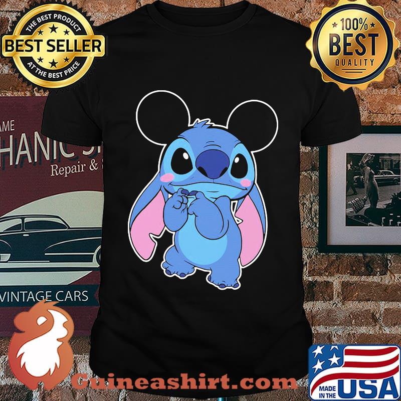 Mickey mouse with stitch shirt