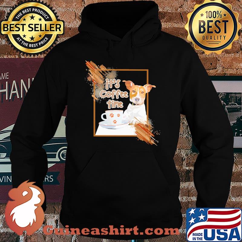 Miniature fox terrier it's coffee time s Hoodie