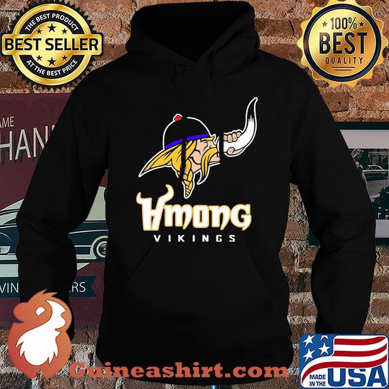 Minnesota vikings football among s Hoodie