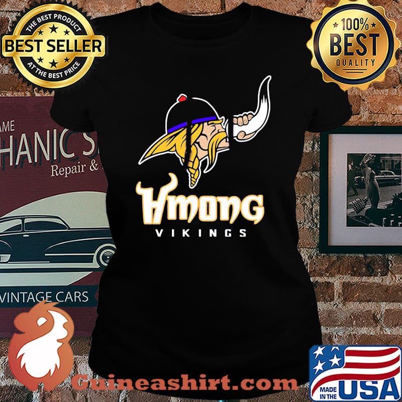 Minnesota vikings football among s Laides tee