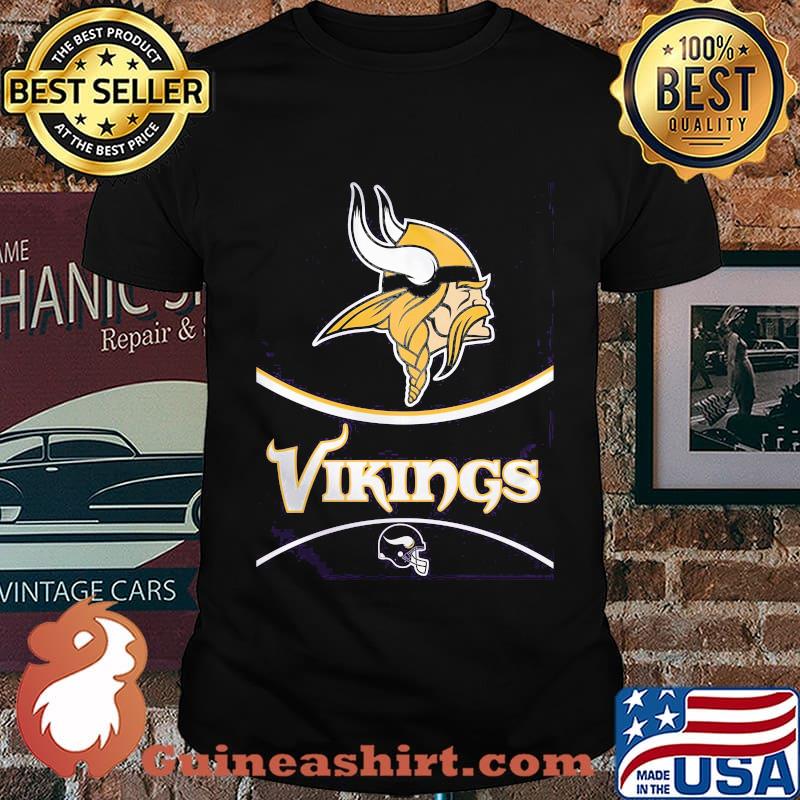 Minnesota vikings football logo shirt