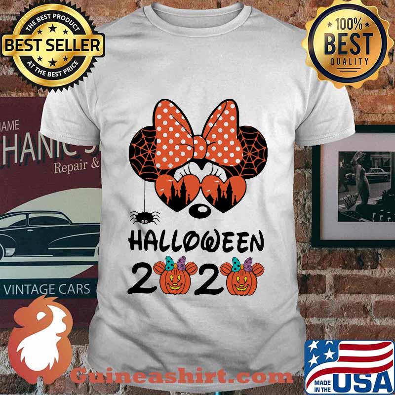 Minnie mouse halloween 2020 pumpkin shirt