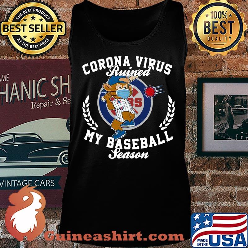 Monkey corona virus ruined my baseball season chicago cubs s Tank top