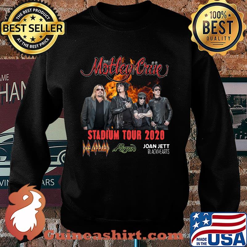 Motley crue stadium tour 2020 def leppard poison joan jett blackheart s Sweater