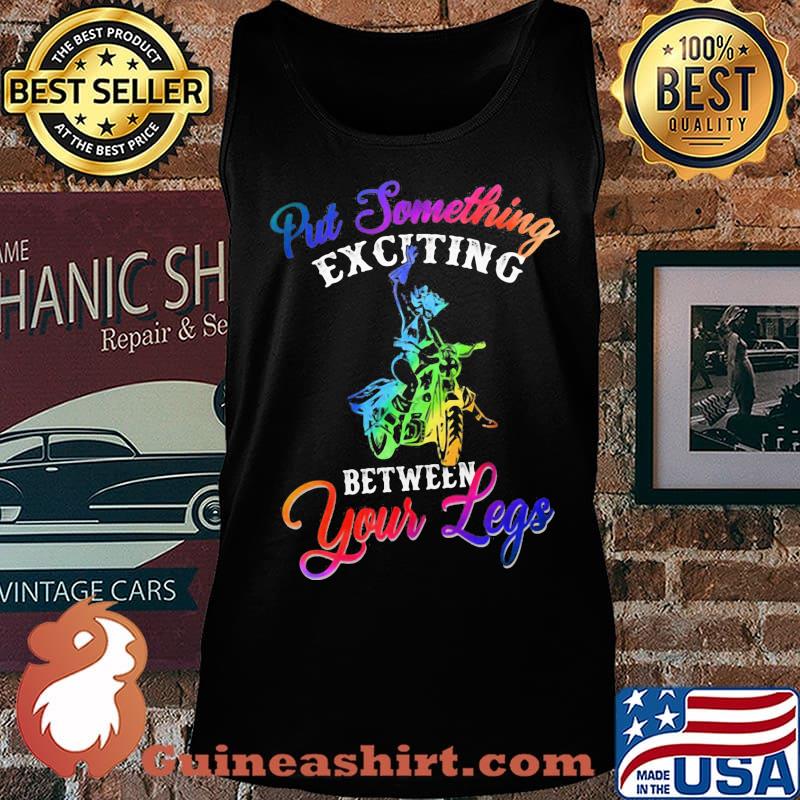 Motocross put something exciting between your legs s Tank top