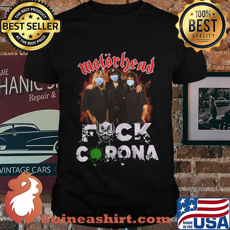 Motorhead mask fuck coronavirus shirt
