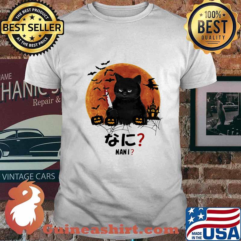 NANI CAT KILLER MOON HALLOWEEN SHIRT