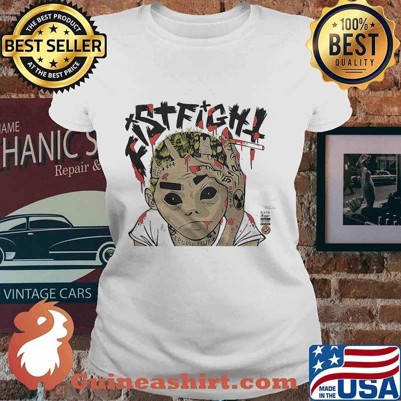 Nascar aloe fist fight s Ladies tee