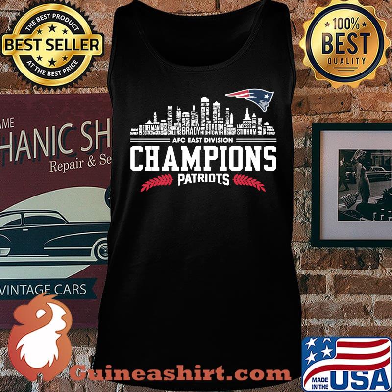 New england patriots afc east division champions s Tank top