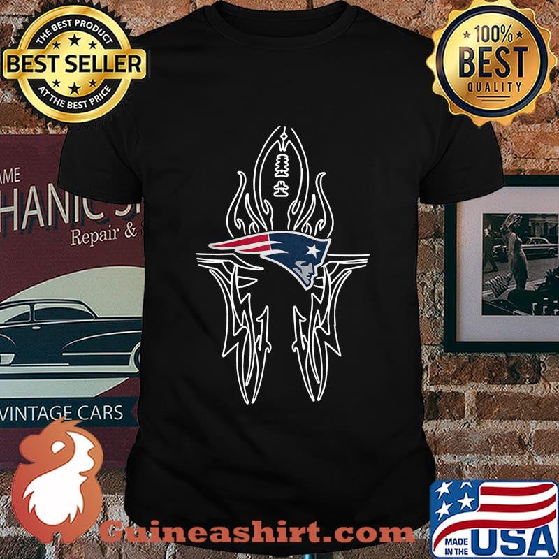 New england patriots football logo shirt