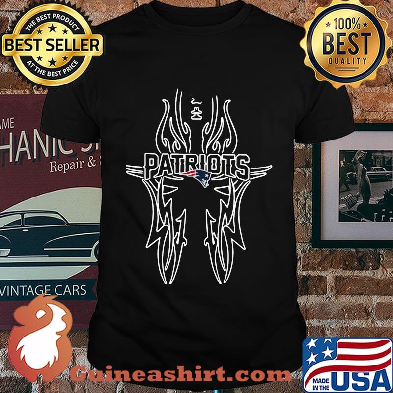 New england patriots football team logo shirt