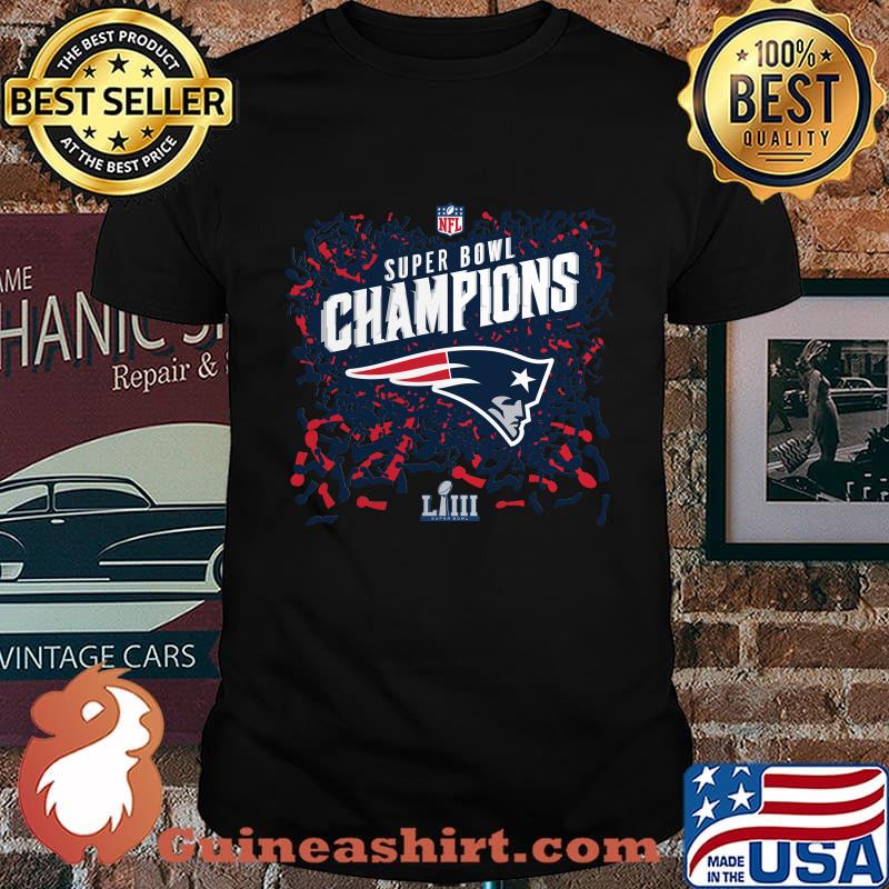 New england patriots super bowl champions shirt