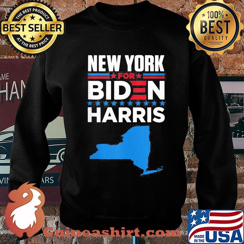 New York For Biden Harris Map Shirt Sweater