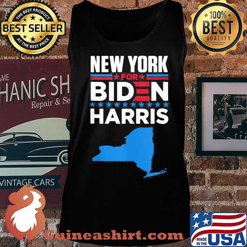 New York For Biden Harris Map Shirt Tank top