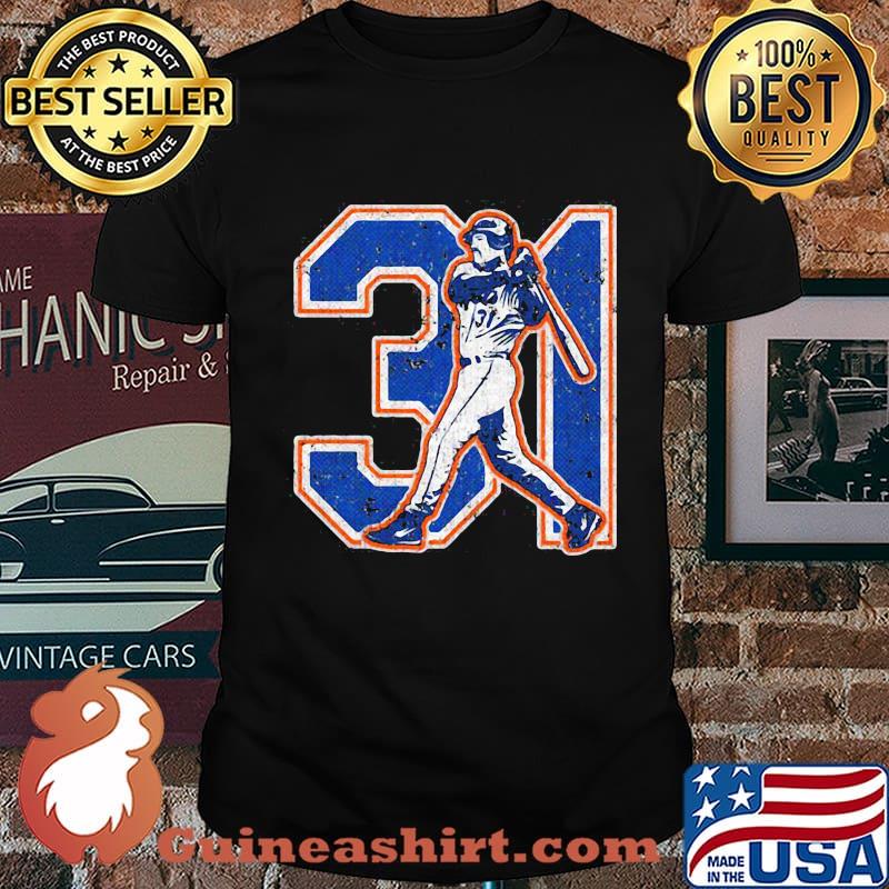 New york mets 31 mike piazza black shirt