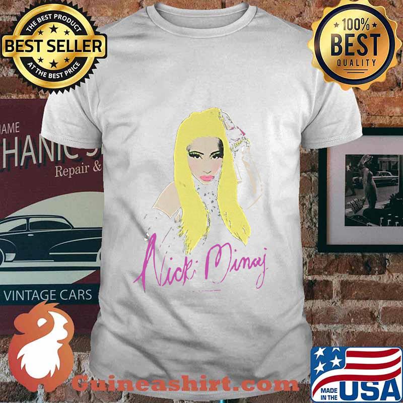 Nicki minaj singer art shirt