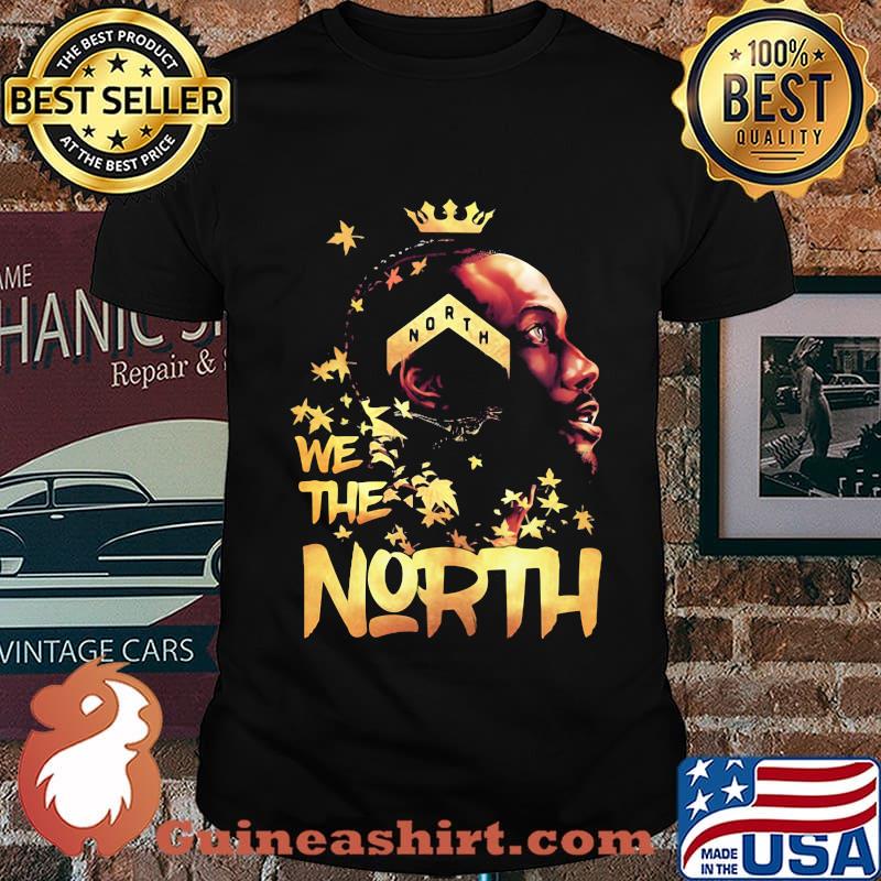 North we the north paul george basketball shirt