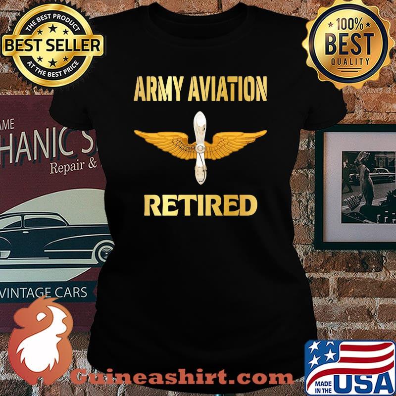Official Army Aviation Retired Shirt Laides tee
