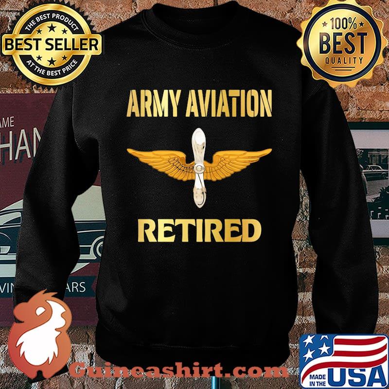 Official Army Aviation Retired Shirt Sweater