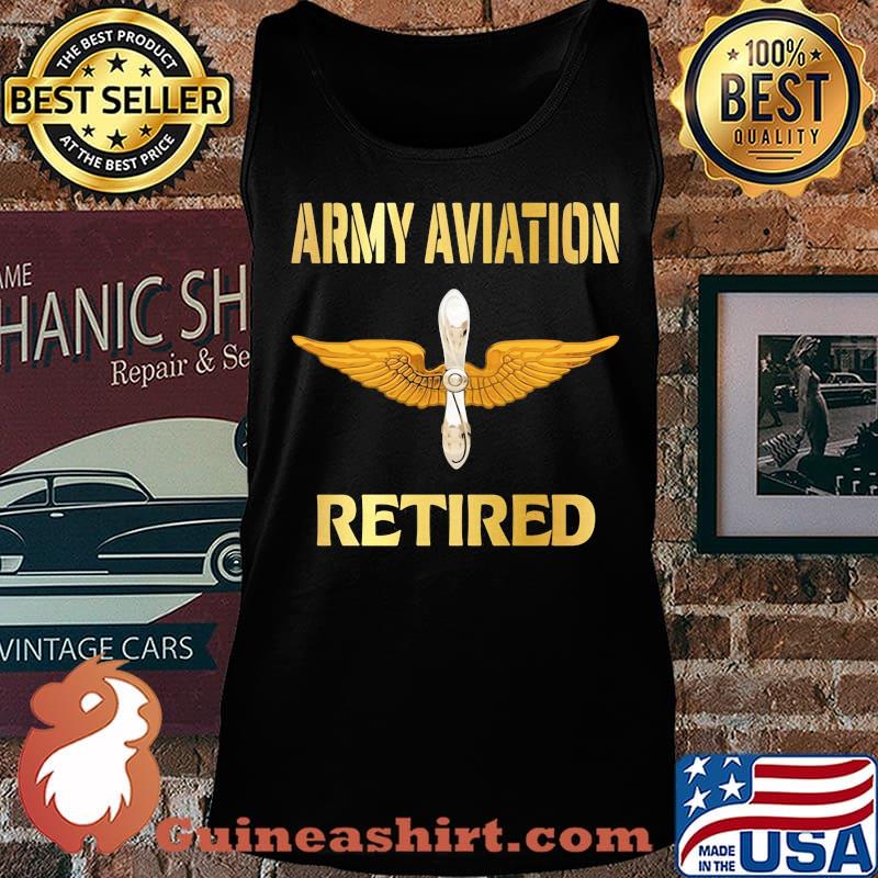 Official Army Aviation Retired Shirt Tank top