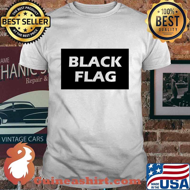 Official black flag shirt
