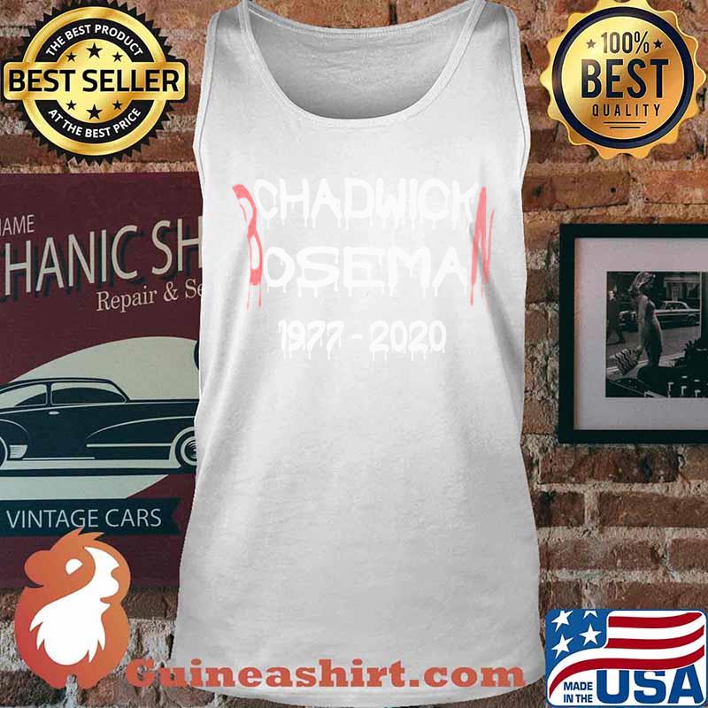 Official chadwick rip black panther 1977 2020 s Tank top