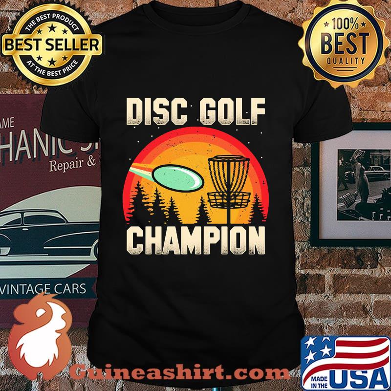 Official Disc golf champion shirt