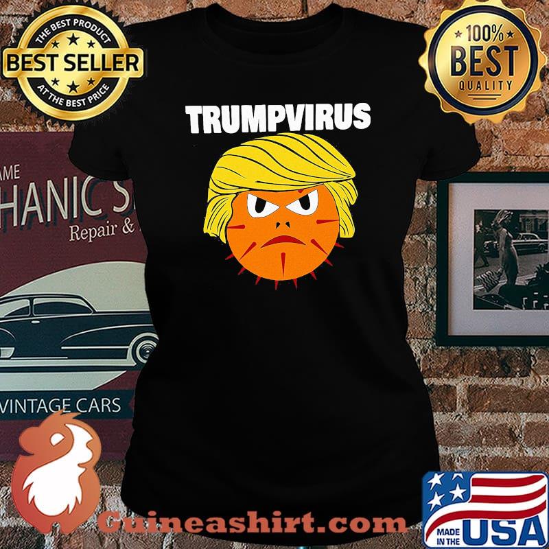 Official donald trump trumpvirus s Laides tee