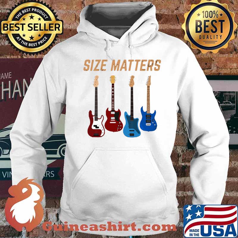 Official guitars size matters s Hoodie