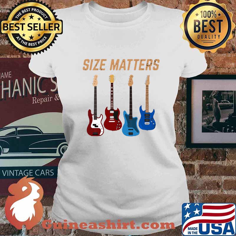 Official guitars size matters s Ladies tee