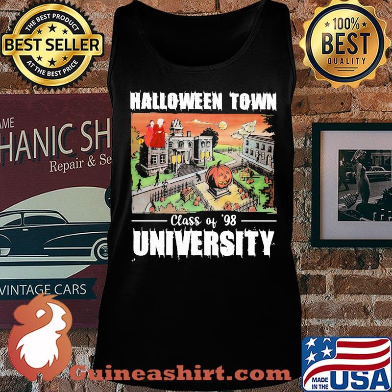 Official Halloween Town Class Of 98 University Shirt Tank top